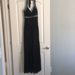 Black evening gown